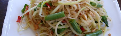 Vegetarian Papaya Salad