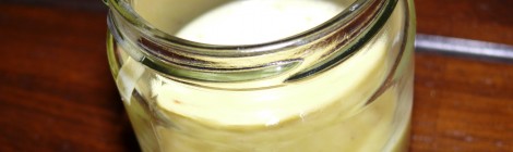 Vegetarian Caesar Dressing (& Caesar Toasts)
