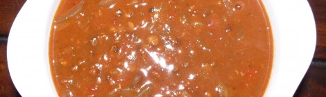 Slow Cooker Black Dal