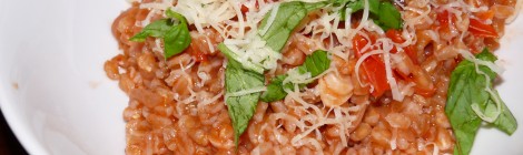 Amazing Farro with Tomatoes