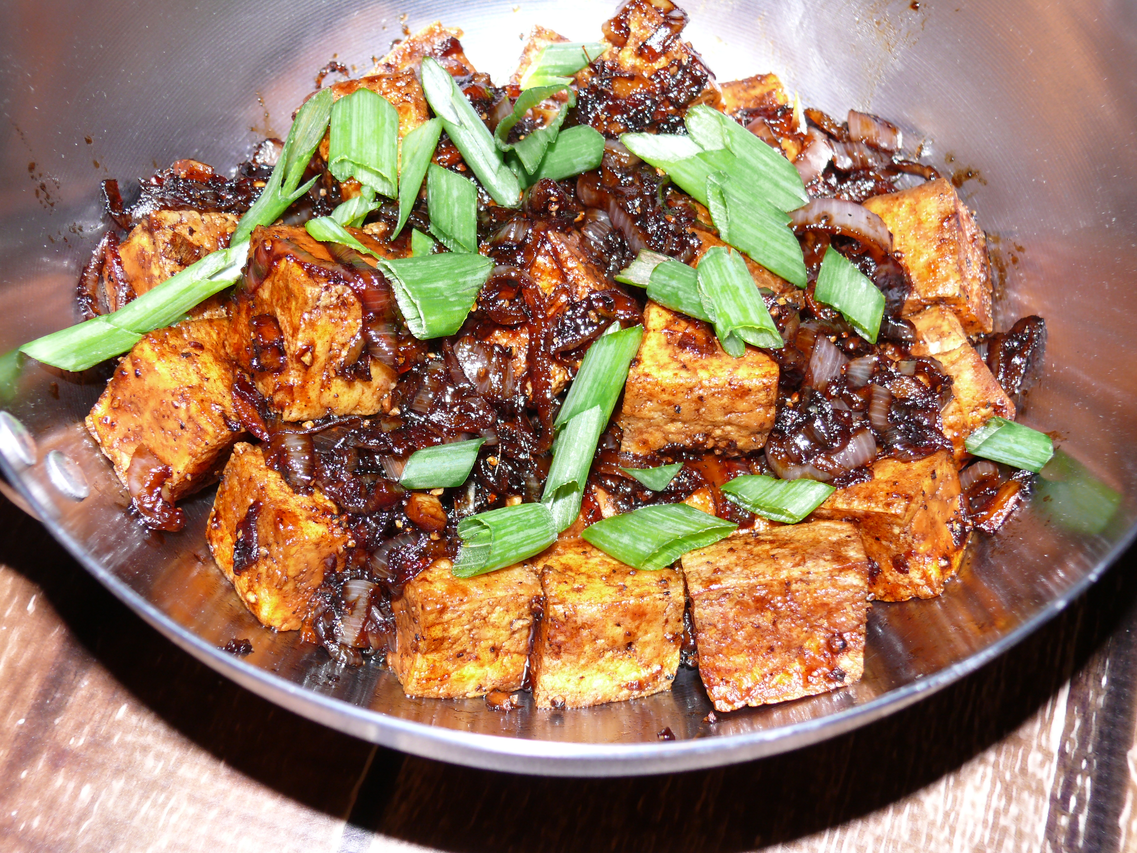 Spicy Peppery Tofu 2