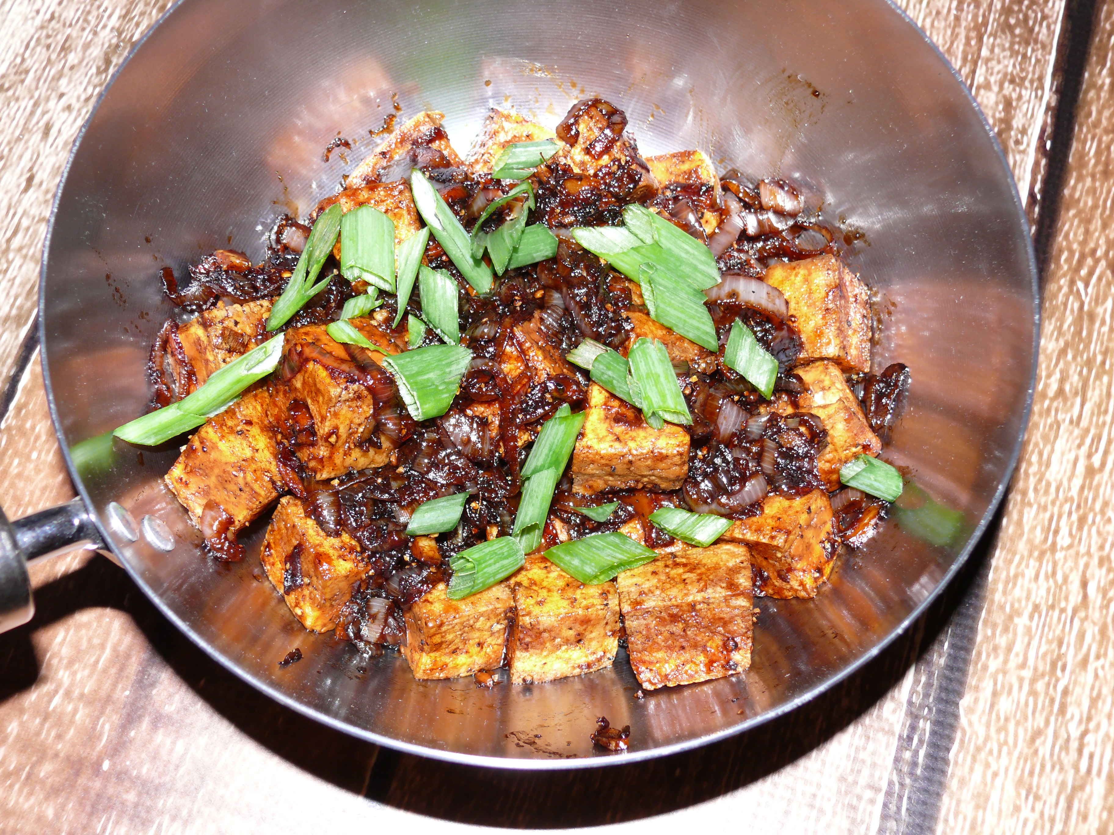 Spicy Peppery Tofu