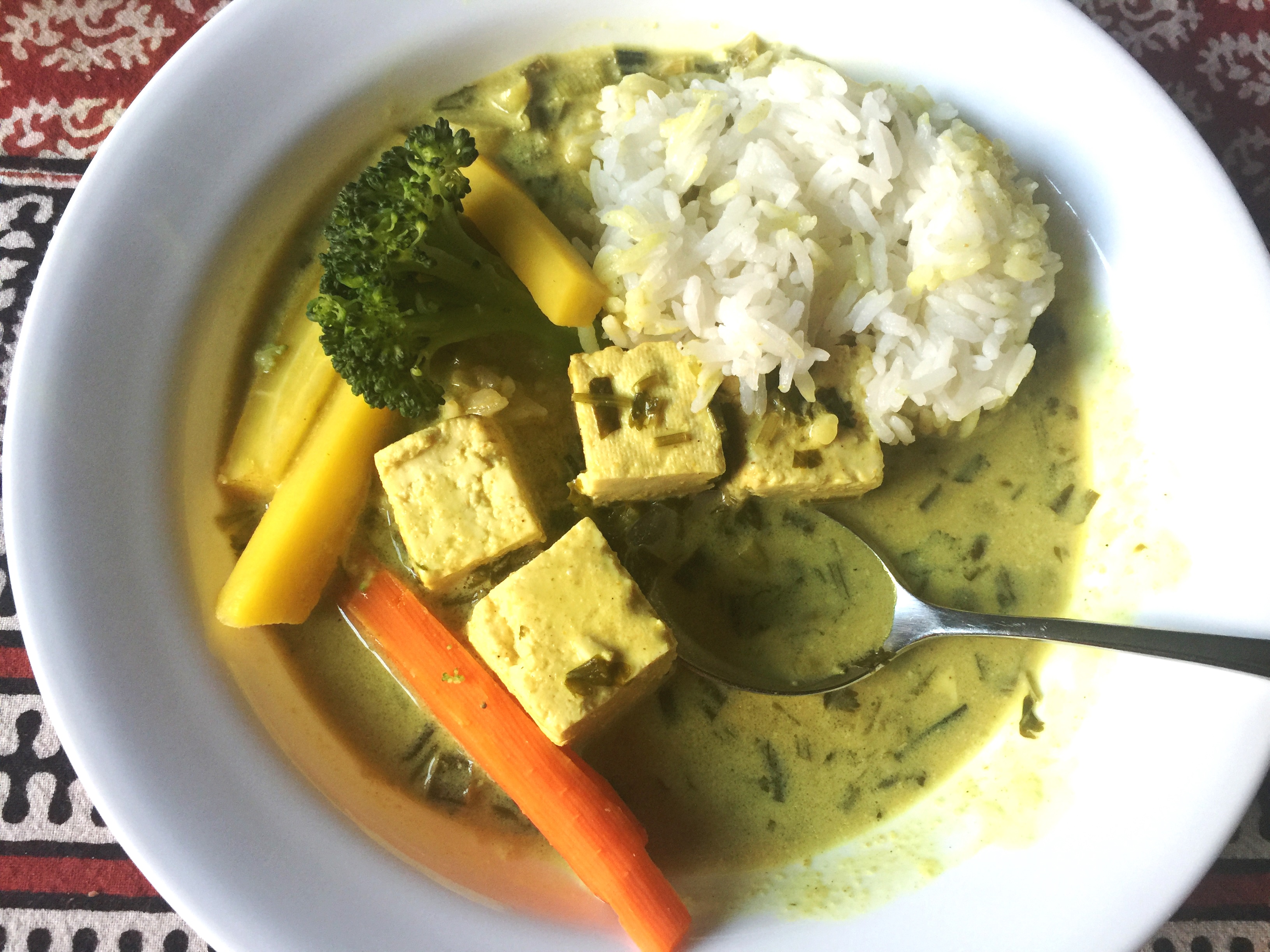 Simple Tofu Curry