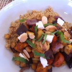 Moroccan Roasted Vegetables with Cous Cous