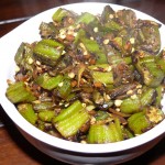 South Indian Okra (Dry)